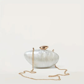 Elegant Pearl Clutch
